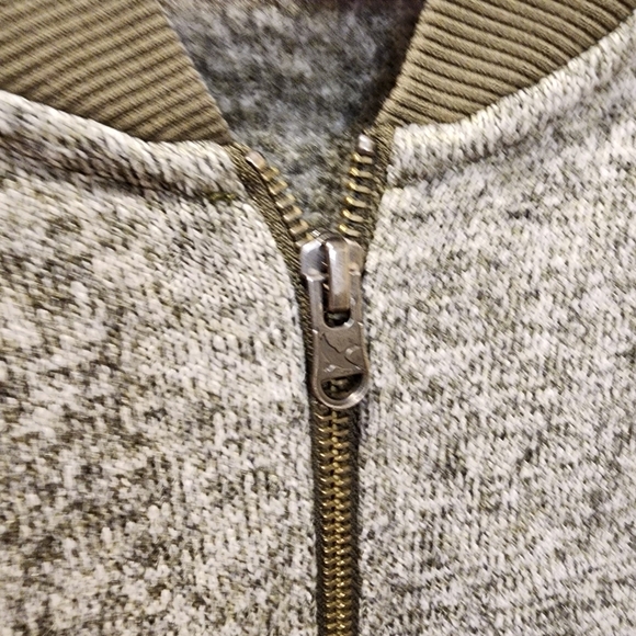 Eddie Bauer Women's Green Radietor Fleece Bomber Jacket Size XL - Picture 8 of 11